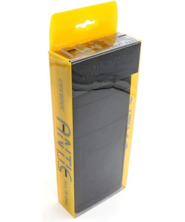 CUESOUL ANTIE Hard Dart Case - Holds 6 Steel/Soft Tip Darts, Extra Tips, Shafts & Flights - Durable Solid Black Design - Buy Online on SooperMarket.com