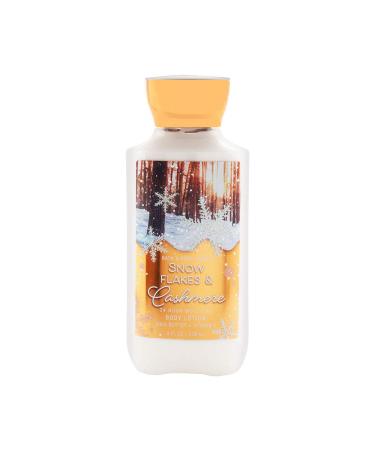 Bath & Body Works 24 Hr Moisture Body Lotion  Snow Flakes and Cashmere  8 Ounce Snow Flakes and Cashmere 8 Fl Oz (Pack of 1)