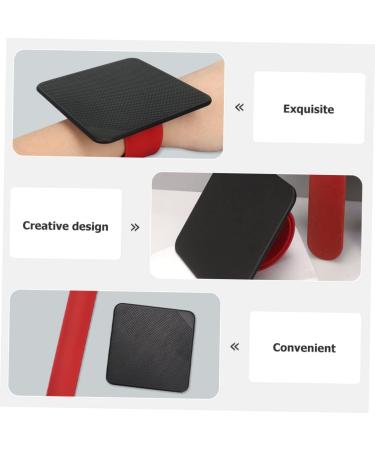 Angoily Hair Dyeing Board Pat Belt Magnetic Tool Hair Color Slap Bracelet Professional Balayage Board Hair Color Tool Hair Styling Supply Dying Paddle Care Dye Cream Red Plastic - Buy Online on SooperMarket.com