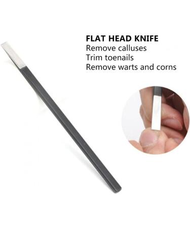 Manicure and Pedicure Set - Stainless Steel Foot Care Tools for Dead Skin and Callus Removal - Travel-Friendly Foot File Rasp and Pusher by FILFEEL - Buy Online on SooperMarket.com