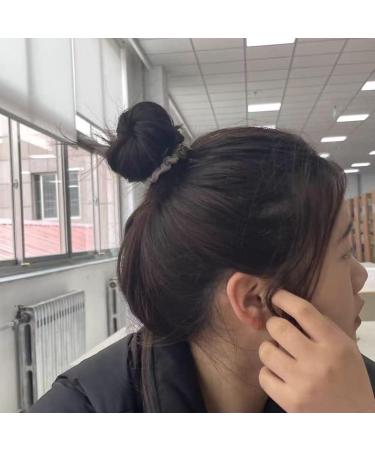 Heart Elastic Hair Ties for Women Girls Heart Hair Scrunchies Non Slip Ponytail Holders Satin Heart Shaped Scrunchie for Women Heart Hair Accessories Elastic Hair Band - Buy Online on SooperMarket.com