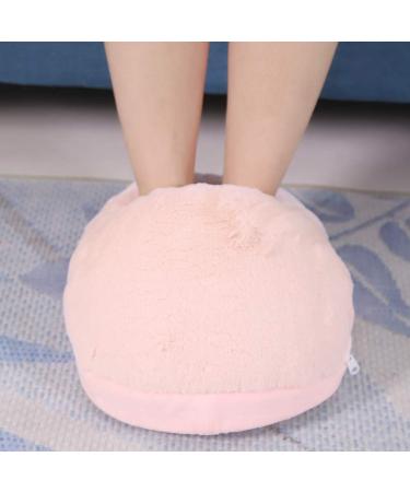 Akozon Foot Warmer for Women - USB Electric Heat Slippers & Cushions for Winter Office Comfort (Gray/Pink) - Buy Online on SooperMarket.com