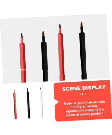 PLAFOPE 3pcs Retractable Lip Brush Cosmetics Brush Lipstick Applicator Makeup Brush Lip Balm Brush Makeup Tool Eyeshadow Applicator Eyeshadow Brush Lipstick Lip Mask Applicator - Buy Online on SooperMarket.com