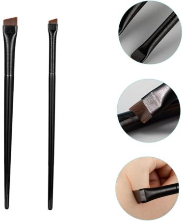 minkissy 15 Sets Eyeliner Brush Makeup Brush Newborn Wool Blanket Eyebrow Brush Spoolie Flat Eyebrow Brush Multi-function Eyebrow Brush Eye Liner Wands Toiletries Miss Wood Bevel - Buy Online on SooperMarket.com