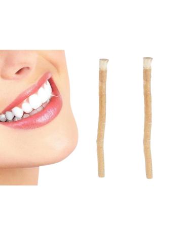 Dranng Stick | Natural Tooth Cleaning Toothbrushes for Humans Effective Traditional Stick from Middle East for Tooth Stain Removal Fresher Breath Healthy Teeth 2 Pcs