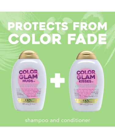 OGX Kandee Johnson Hugs & Kisses Ultra Hydrating Conditioner - Sulfate-Free Moisturizing for Color-Treated Hair 13 oz - Buy Online on SooperMarket.com