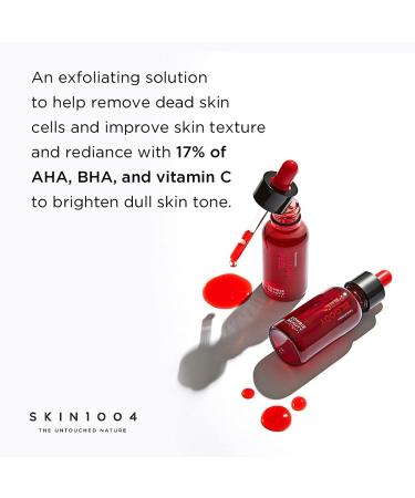 SKIN1004 Bloody Peel 1.01 fl.oz | AHA 17% Peeling Solution for Dramatic Exfoliation at Home - Buy Online on SooperMarket.com