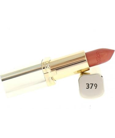 L'Or al Paris Color Riche Satin Smooth Lipstick Moisturising Pure Pigment Lip Colour With Omega 3 & Vitamin E 379 Sensual Rose 379 Sensual Rose 1 count (Pack of 1) - Buy Online on SooperMarket.com