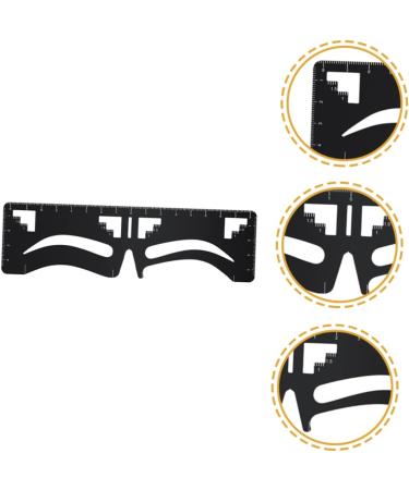 NOLITOY Metal Ruler Tool Makeup Stainless Balance Measure Women Steel Measuring Level Drawing Stencil - Buy Online on SooperMarket.com