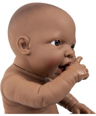 Bayer Design 94200AB Lifelike Newborn Baby Doll Boy - Realistic 42 cm Dark-Skinned Doll for Kids | International Shipping Available - Buy Online on SooperMarket.com