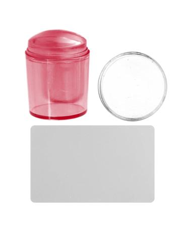 FACYNDE Nail Art Stamper nail polish manicure picture printed silicone stamper with cover jelly soft nail polish art craft printing plates punching stencils scraper decorations for nails