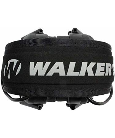 Walkers Razor Slim Electronic Muff - Black Patriot - Noise Reduction Ear Protection - Buy Online on SooperMarket.com