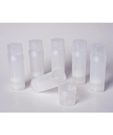 Empty Deodorant Containers Round BPA Deodorant Containers Clear Containers Plastic for Travel 60ML - Buy Online on SooperMarket.com