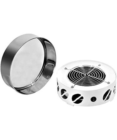 500G Home Coffee Beans Cooler Double Layer Filter Cooling Coffee Beans Roaster Matching Rapid Cooling System Plate for Homecafe Cooling Roasted Coffee Bean Rich Flavour (Color : White) - Buy Online on SooperMarket.com