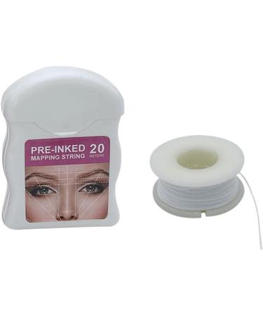 Eyebrow Mapping String Pre-Inked Mapping Brows String Microblading Mapping String Microblading Brows String Supplies White - Buy Online on SooperMarket.com