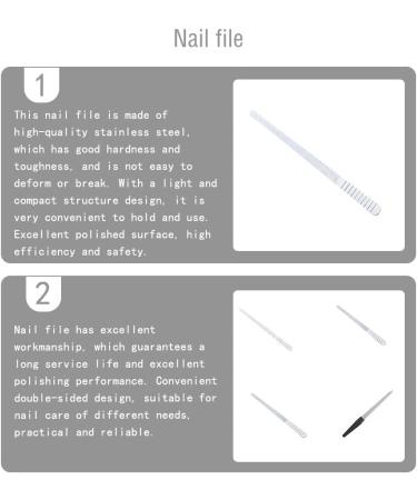 Dajidafu Household Nail File High Efficient Nails Care Tool Simple Pedicure Trimmer Sturdy Shaping Accessories for Home Salon Using Type 1 - Buy Online on SooperMarket.com