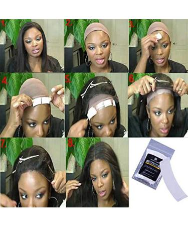 Lodokdre 72Pc/Lot Fixed Hair System Adhesive Tape Super Strong Adhesive Tape Extended Lace Wig Waterproof Sweat Wig Film - Buy Online on SooperMarket.com