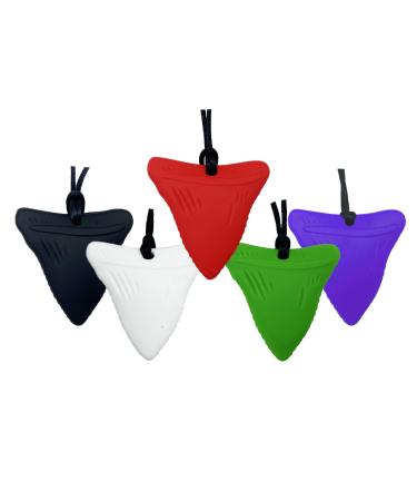 Chew Toys for Kids Boys Girls ADHD Autism Biting Safety Food Grade Silicone 5 Pack