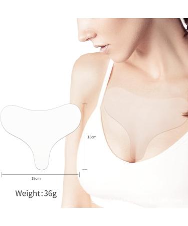 Silicone Chest Anti Wrinkle Pads - 17pcs Face Lifting & Smoothing Patches for Forehead, Eyes, Mouth & Cheeks - Buy Online on SooperMarket.com