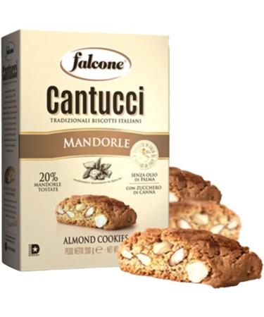 Falcone Almond Cantucci 200g Pack of 3 - Mandorle Cantuccini - Buy Online on SooperMarket.com