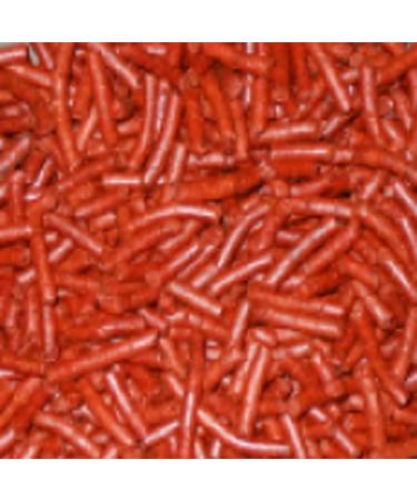 Paprika Shrimp Feed Pellets 50 Grams - Food Feeding Aquarium Fish Tank - Brand: Catappa-Leaves Germany
