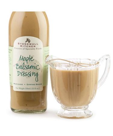 Stonewall Kitchen Maple Balsamic Dressing - 11 oz | Sweet & Tangy Flavor - Buy Online on SooperMarket.com