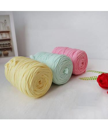 130 Yards Black T-Shirt Yarn for Crocheting & DIY Crafts - Buy Online on SooperMarket.com