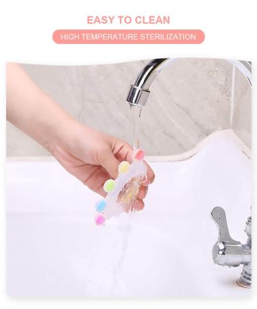 Baby Palm Teether - Silicone Teething Toy for Babies 0-12 Months | Soothes Teething Pain, BPA Free, Easy Grasp Design | Anti-Choking Safety Feature - Buy Online on SooperMarket.com