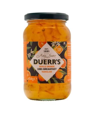 Duerr's Fine Cut Orange Marmalade 6 x 454g