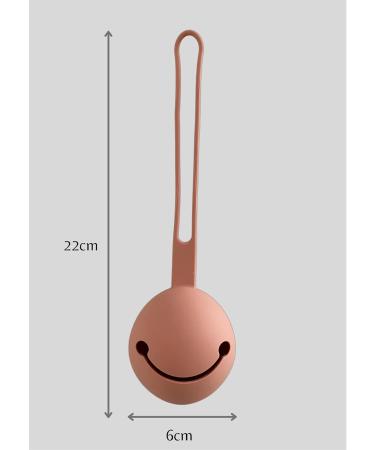Blumie Silicone Travel Case for Pacifiers - Eco-Friendly Storage Box (Clay) | International Shipping Available - Buy Online on SooperMarket.com