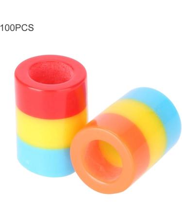 Hair Braid Beads Hair Accessories Colorful Braiding Beads Resin Beads for Decorating Hair African Style Hair Beads100pcs / set - Buy Online on SooperMarket.com