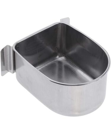 LOVIVER Stainless Steel Bird Feeding & Water Bowl for Parrots Cockatiels Budgies - Hanging Bowl (1pc) - Buy Online on SooperMarket.com
