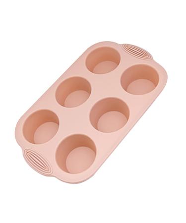 Zerodeko 1pc Cake Mold Silicone Molds Rubber Cookie Candy Cooking Fondant Pastel Paper Cups Baking Mold Epoxy 30x20.5cm Pink