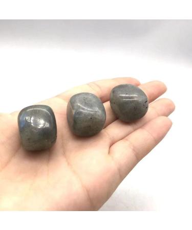 Natural Crystals and Stones 200g 18mm-25mm Polishing Labradorite Tumbled Gravel Stone for Decoration for Decoration FZUGEDRLI - Buy Online on SooperMarket.com