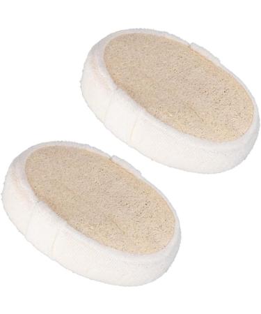 Shop Cabilock 4 Pcs Bath Loofah Set - Exfoliating Earth Tones Shower Sponges for Ultimate Relaxation - Buy Online on SooperMarket.com