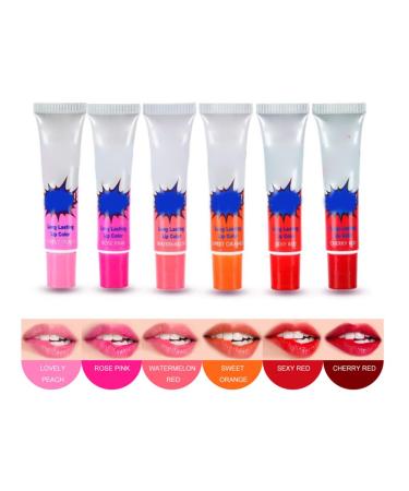Hydrating Lip Tint Pack - Long Lasting Moisturizing Lipstick & Gloss | International Shipping - Buy Online on SooperMarket.com