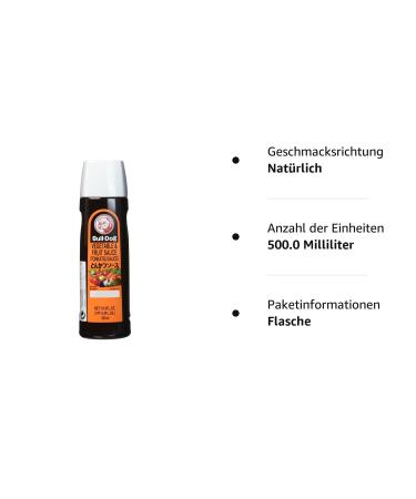 Buy Bulldog Tonkatsu Sauce 500ml - Authentic Japanese Flavor for International Shipping - Buy Online on SooperMarket.com