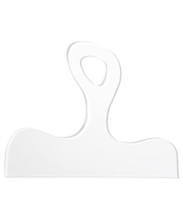 UPTTHOW Charcuterie Template Acrylic Handle Cutting Board Router Template Angled Curvy Tracing Stencils Guide Tools (8 * 10'')