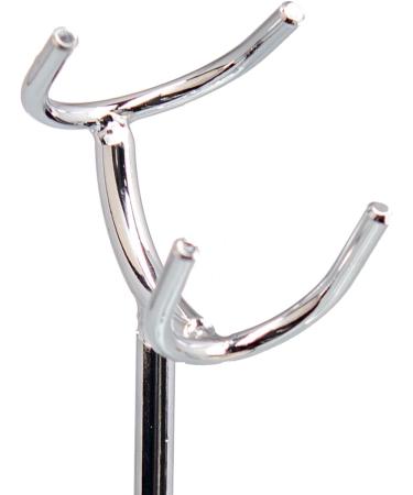 Mag Ideal Brush Stand Hanger | Rust-Free Stable Razor Accessories for Men's Salons - Silver - Buy Online on SooperMarket.com