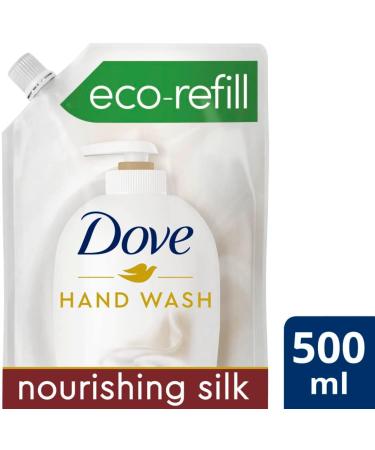 Dove Silk Hand Wash Refill 500ml - Frankincense Scent | Pack of 1 - Buy Online on SooperMarket.com