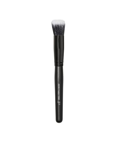 e.l.f. Small Stipple Brush  Makeup Brush For Creating A Smooth & Natural  Airbrushed Finish  Great For Foundation & Concealer  Vegan & Cruelty-Free