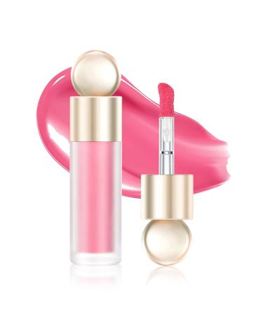 Ofanyia Liquid Blush  Soft Cream Blush Face Makeup  Moisturizing Lightweight Blendable Feel  Natural-Looking  Easy to Blend Soft Velvet Liquid Blusher for Cheek (02)