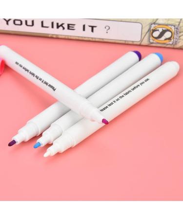Biitfuu Disappearing Ink Fabric Marker - Temporary Auto-Vanishing Pen for Cloth Sewing - Buy Online on SooperMarket.com