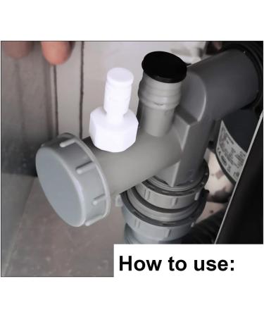 Buy Qrity 2-Pack Kitchen Sink Drain Pipe Locking Caps - 56mm Inner Thread for Leak Prevention | International Shipping Available - Buy Online on SooperMarket.com