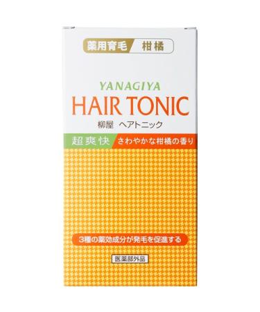 Yanagiya Hair Tonic (Citrus) 240mL - Nourishing Hair Treatment - Buy Online on SooperMarket.com