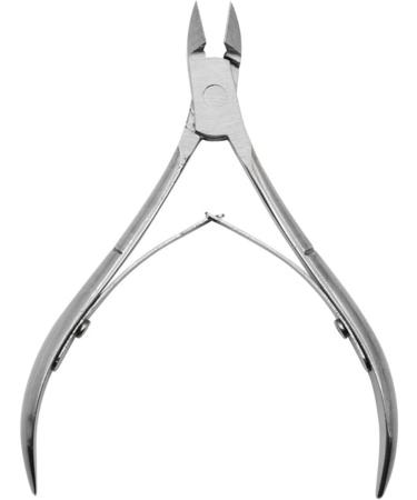 Cuticle Scissors Stainless Steel Manicure Pedicure Tools Dead Skin Scissor Nipper Golden/Silver/Rainbow Silver F - Buy Online on SooperMarket.com