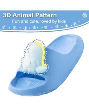 Flat Gripbound Children s Summer Slippers | Dinosaur Beach Sandals & Anti-Slip Parent-Child Bathing Shoes (EU 28) - Buy Online on SooperMarket.com