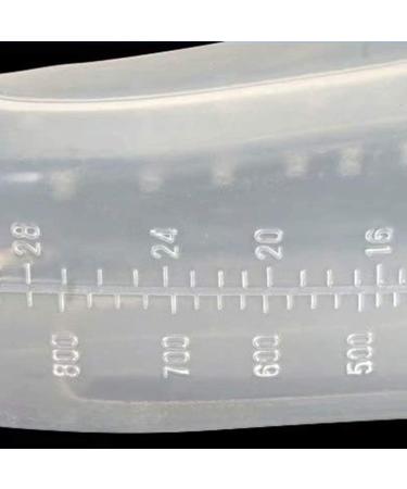 GRISDEPPD Urinal Portable Men's Transparent Plastic Material 1000Ml Capacity - Buy Online on SooperMarket.com