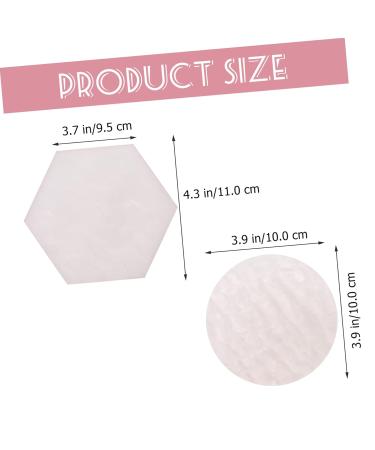 2pcs Resin Nail Display Palette - Manicure Mixing Tray for Nail Art | Colorful Nail Salon Props - Buy Online on SooperMarket.com
