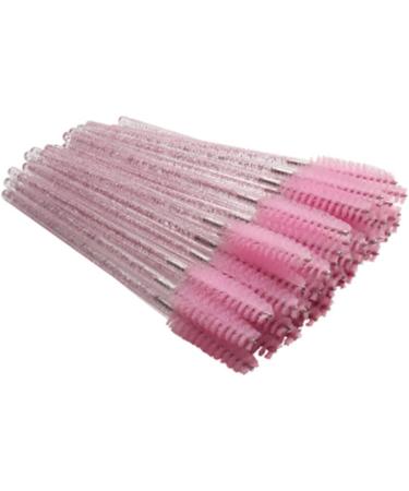 CIMAXIC 100pcs eyelash mascara lash applicator eyelash makeup brush eyebrow comb Cosmetic bag spiral Miss Size 1 Pink - Buy Online on SooperMarket.com